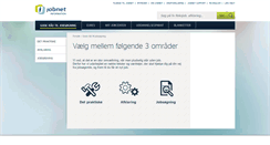 Desktop Screenshot of info.jobnet.dk