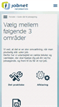 Mobile Screenshot of info.jobnet.dk